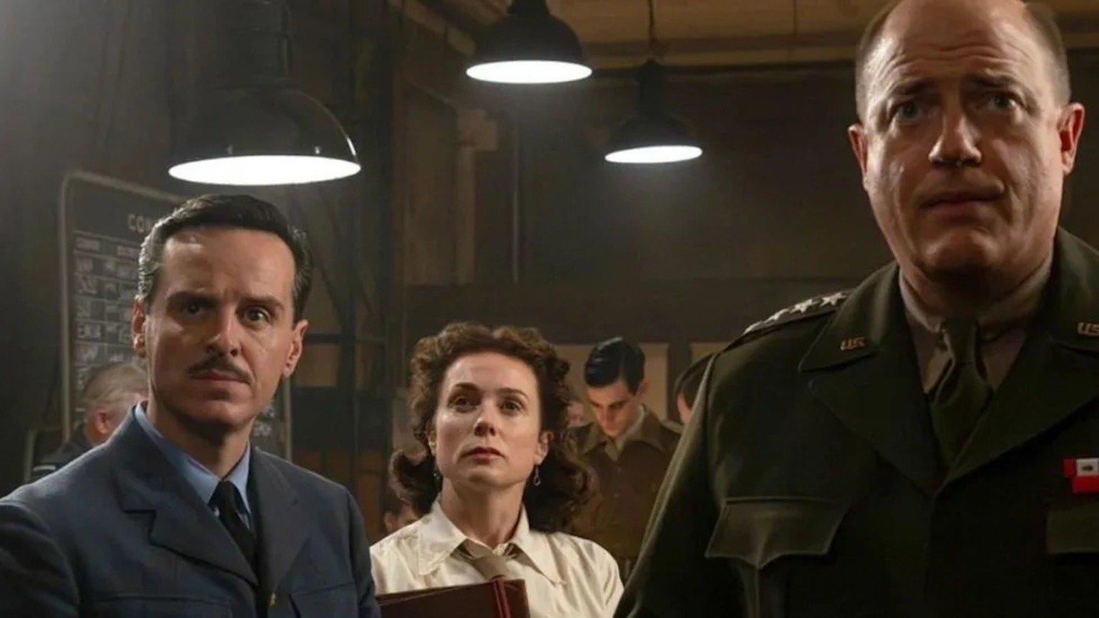 Pressure Clip Goes Inside Kerry Condon & Brendan Fraser's Intense World War II Movie | Exclusive