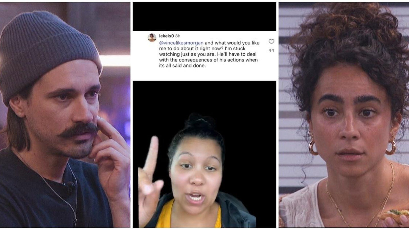 BB27: Vince’s Girlfriend, Kelsey, Addresses Morgan Showmance