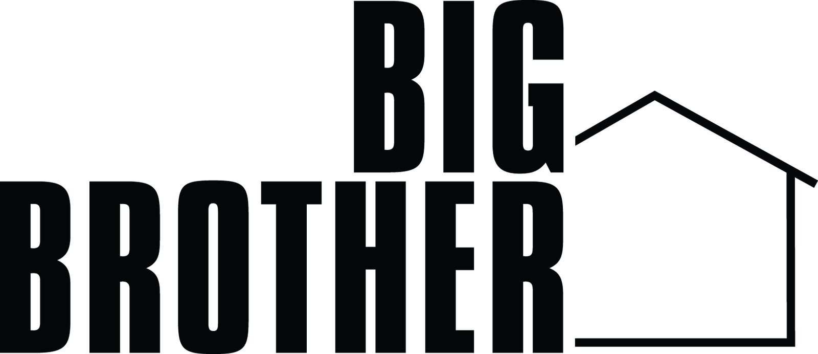 Big Brother public domain logo-style image