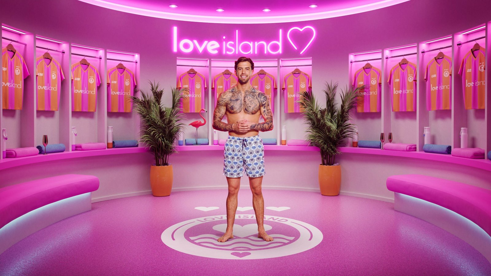 Love Island UK 2026 villa group still